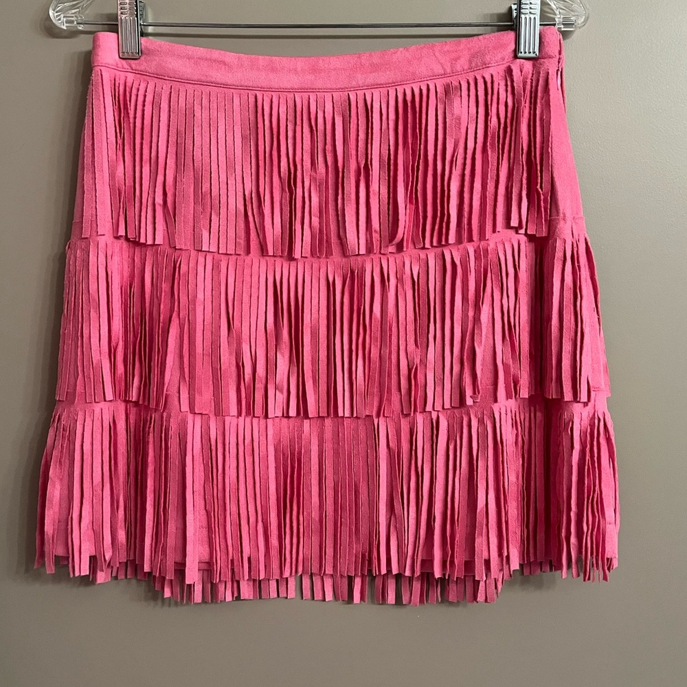Main Strip Fringe Skirt